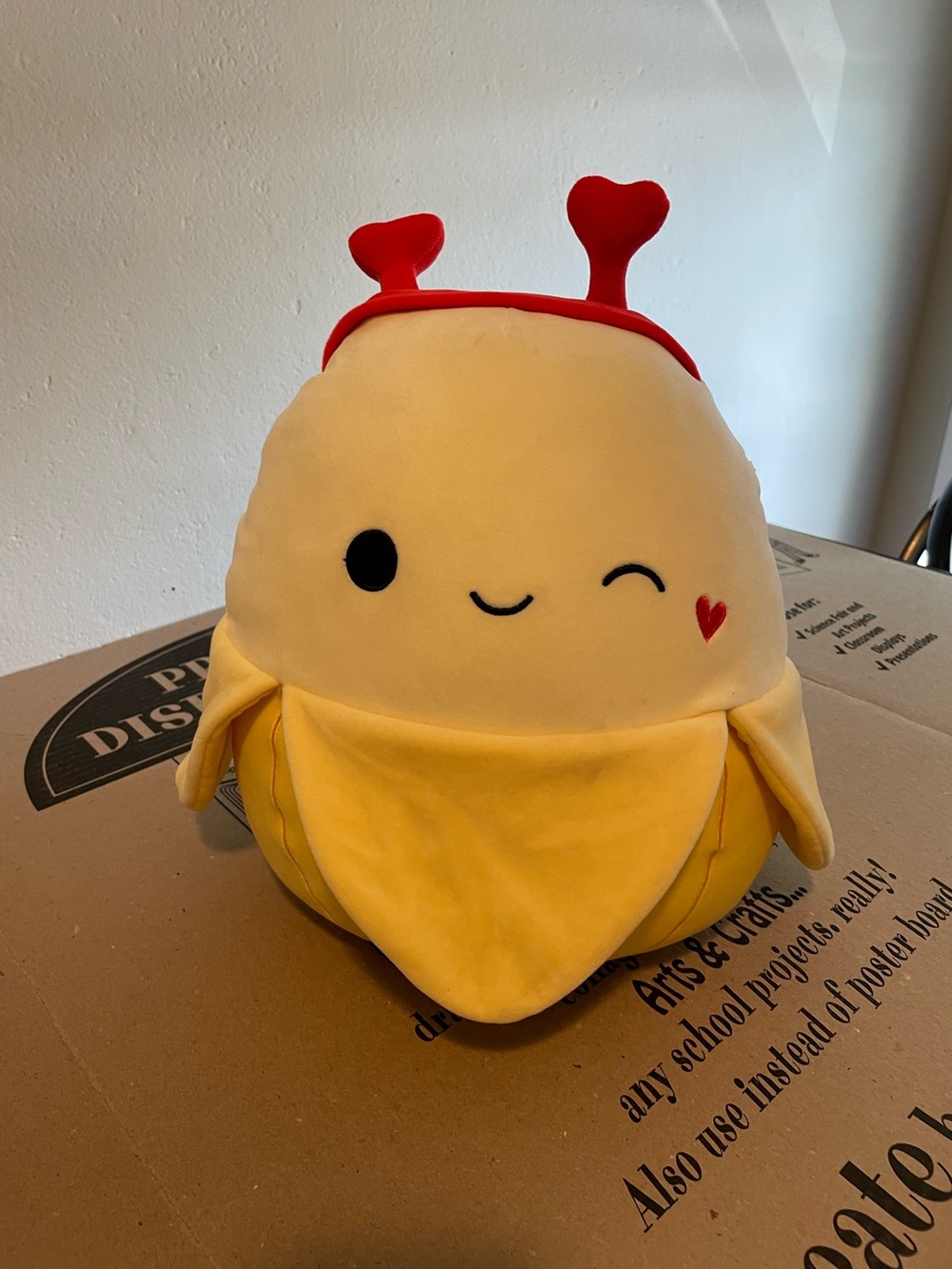 Junie the banana squishmallow
